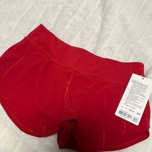 Lululemon Speed Up Shorts 2.5” NWT